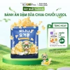Bánh ăn dặm Lusol sữa chua chuối 12 tháng, vị thơm, không chiên dầu, dễ tan, giá 65.000đ