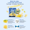 Bánh ăn dặm Lusol sữa chua chuối 12 tháng, vị thơm, không chiên dầu, dễ tan, giá 65.000đ 3