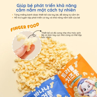 Bánh ăn dặm Lusol sữa chua chuối 12 tháng, vị thơm, không chiên dầu, dễ tan, giá 65.000đ 5 Bánh ăn dặm Lusol sữa chua chuối 12 tháng, vị thơm, không chiên dầu, dễ tan, giá 65.000đ 5