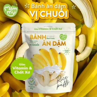 Bánh ăn dặm Mămmy vị trái cây giòn xốp tan nhanh, bổ sung vitamin cho bé 6 tháng - 89.000đ 10