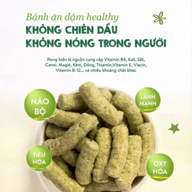 Bánh ăn dặm rau củ Mămmy 25g giàu chất xơ, vitamin, khoáng chất – Giá chỉ 89.000đ 5