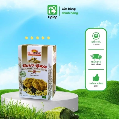 Bánh ăn kiêng yến mạch gạo lứt hạt bí Sunrise nhập khẩu Malaysia 178g - Giá 64.998₫