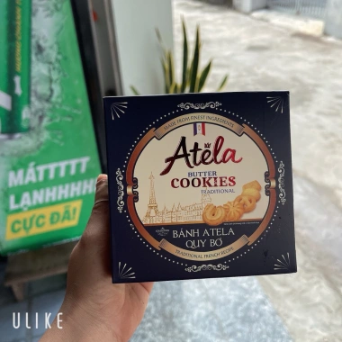 Bánh ATELA combo 5 hộp Qui Bơ Cookies 70g - Giảm còn 119.000₫ (Giá gốc 145.180)