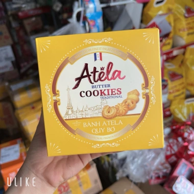 Bánh ATELA combo 5 hộp Qui Bơ Cookies 70g - Giảm còn 119.000₫ (Giá gốc 145.180)