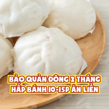Bánh Bao Bò Phô Mai Hộp 4 Cái Giá Rẻ - Shipper Hỏa Tốc 2H Hà Nội - An Toàn Thực Phẩm 9