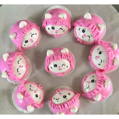 Bánh bao tạo hình dừa sữa mẫu mèo công chúa, mèo quý tộc giảm còn 18.000đ 6
