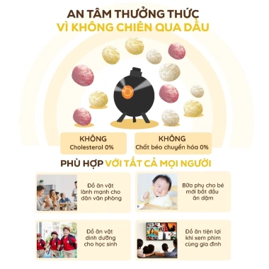 Bánh bi ngô hữu cơ Mom's Choice Hàn Quốc cho bé 6 tháng - Giảm còn 56.000đ 8 Bánh bi ngô hữu cơ Mom's Choice Hàn Quốc cho bé 6 tháng - Giảm còn 56.000đ 8
