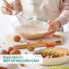 Bánh Biscotti Ăn Kiêng Nguyên Cám 5 Vị HEBEKERY: Ngũ Cốc Nướng Không Đường, Giá 127k 2