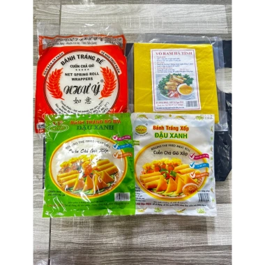 Bánh bò bía đậu xanh quấn nem - Trả giò thơm ngon, giảm còn 39.900đ 2