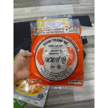 Bánh bò bía đậu xanh quấn nem - Trả giò thơm ngon, giảm còn 39.900đ 9