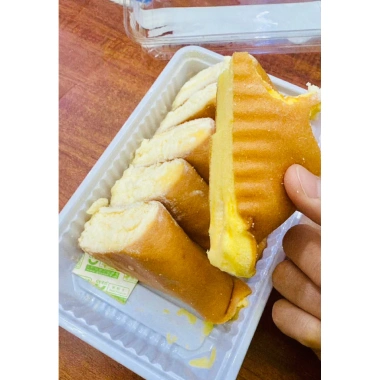 Bánh bông lan mềm phủ kem sữa, ruốc rong biển 238g - Sẵn hàng, giảm giá 65k 2