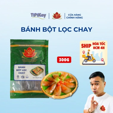 Bánh Bột Lọc Chay 180g (6 cái) - TiPiKay Shop, Giá 35k, Thơm ngon, Dễ nấu Bánh Bột Lọc Chay 180g (6 cái) - TiPiKay Shop, Giá 35k, Thơm ngon, Dễ nấu