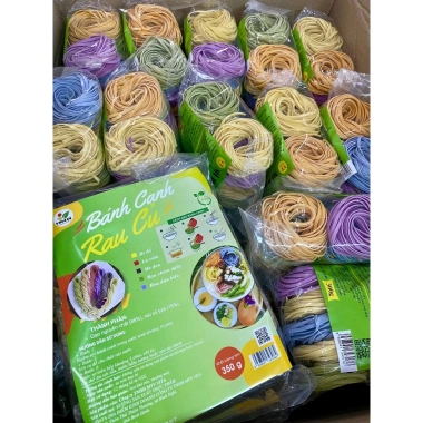 Bánh canh gạo rau củ ngũ sắc Vidata – mì rau củ dinh dưỡng, chỉ 60.000đ