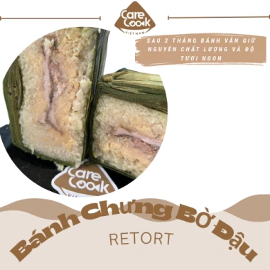 Bánh chưng Bờ Đậu Retort CareCook 900g - Giá 45.000đ, ngon, bảo quản lâu 5