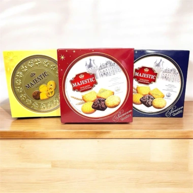 Bánh Cookies Bơ Majestic Hộp Vàng 382g - Ngon Tết 2.025, Chính Hãng, Giá 139k