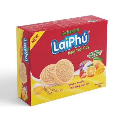 Bánh Cookies Lai Phú vị đa dạng - Giá 54.000đ, giảm từ 68.580đ, giòn tan, thơm ngon 4