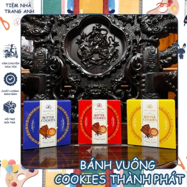 Bánh Cookies Merssy Bulus 200gr Thành Phát - Giỏ quà Tết, tháp nước, giá sỉ 17.5k, giảm còn 30k VND