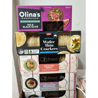 Bánh Cracker Giòn Tan Ăn Liền + Phomai – Giá Ưu Đãi 185.000₫, Giá Gốc 222.000₫ 8