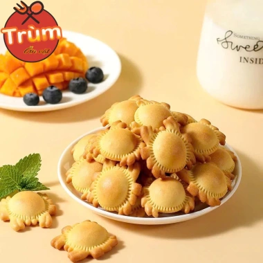 Bánh Cua Nhân Kem Bơ Sữa 250g - Giá 54.000đ, thơm béo, ngọt mềm, khuyến mại 2