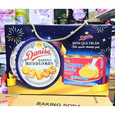 Bánh Danisa Roma & D-MAXX Marie - Bánh Quy Bơ Sữa Thơm Ngon, Giá 222.950đ Bình Võ 2