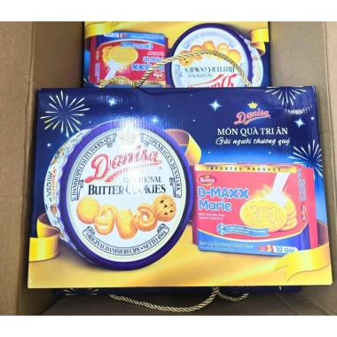 Bánh Danisa Roma & D-MAXX Marie - Bánh Quy Bơ Sữa Thơm Ngon, Giá 222.950đ Bình Võ 4