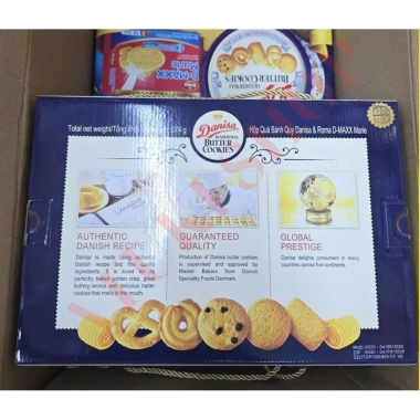 Bánh Danisa Roma & D-MAXX Marie - Bánh Quy Bơ Sữa Thơm Ngon, Giá 222.950đ Bình Võ 6