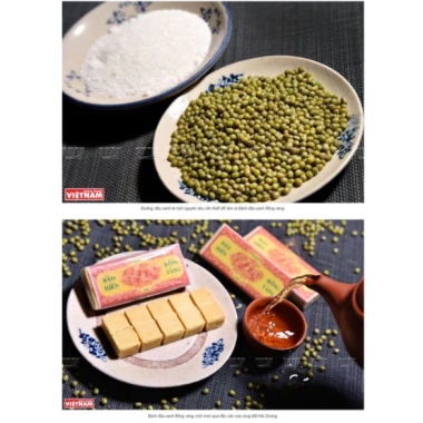 Bánh Đậu Xanh Bảo Hiên Rồng Vàng 160g - Hương vị truyền thống, giá chỉ 50.000 VND
