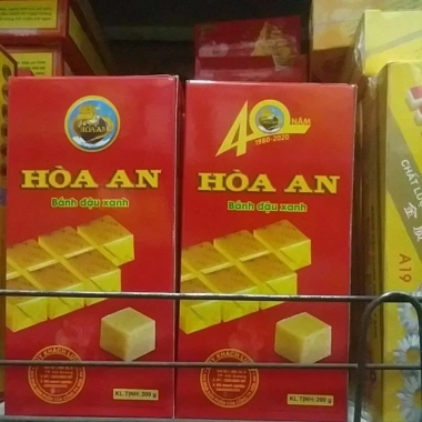 Bánh đậu xanh Hoà An 200gr chính hãng – Ngon giòn, giảm giá chỉ 30.500₫, mua ngay 3 Bánh đậu xanh Hoà An 200gr chính hãng – Ngon giòn, giảm giá chỉ 30.500₫, mua ngay 3
