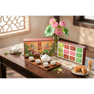 Bánh đậu xanh Rồng Vàng Minh Ngọc A27 Ngũ vị - Giá ưu đãi 63.000, vị truyền thống thơm ngon