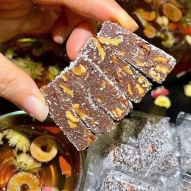 Bánh dinh dưỡng Gừng Táo Đỏ Dừa Non không đường - Thơm ngon, tốt cho sức khỏe, 18.500₫