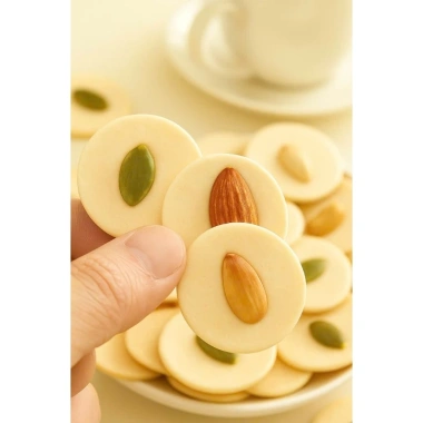 Bánh đồng tiền kẹp hạt bí xanh, hạt điều, hạnh nhân – Giòn thơm, dinh dưỡng, giá 45.000₫ 5