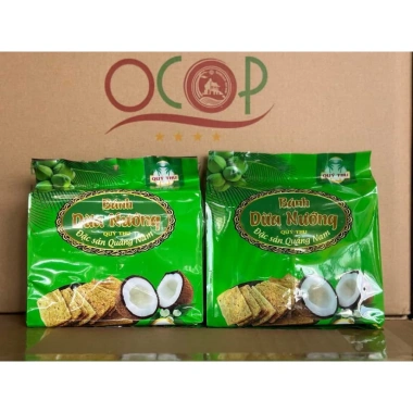 Bánh Dừa Nướng Quý Thu 120gr - Đặc Sản Quảng Nam Giá 20.000 Giảm 5.600 2