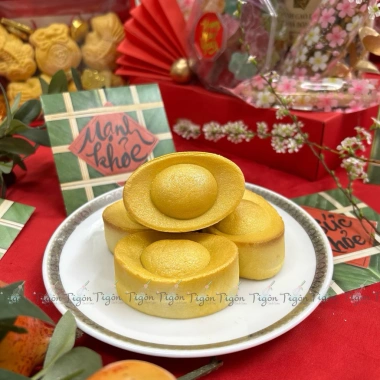 Bánh dứa thỏi vàng Thần Tài ngày Tết - Hoả tốc 339.000đ (Tiết kiệm 71.190đ)