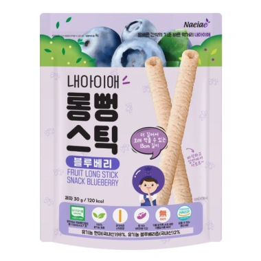 Bánh gạo hữu cơ hình que Naeiae đa vị cho bé 8M+ 30g Xanhsam Organic 97.500₫ 3