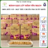 Bánh gạo lứt mầm yến mạch vị mè đen Bhnong Healthy, ăn kiêng, thuần tự nhiên, 50k 9