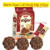 Bánh gạo lứt muối mè Vigor 250g - Siêu giòn, giàu dinh dưỡng, thích hợp ăn kiêng, giảm giá 50k