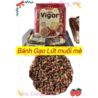 Bánh gạo lứt muối mè Vigor 250g - Siêu giòn, giàu dinh dưỡng, thích hợp ăn kiêng, giảm giá 50k 4 Bánh gạo lứt muối mè Vigor 250g - Siêu giòn, giàu dinh dưỡng, thích hợp ăn kiêng, giảm giá 50k 4