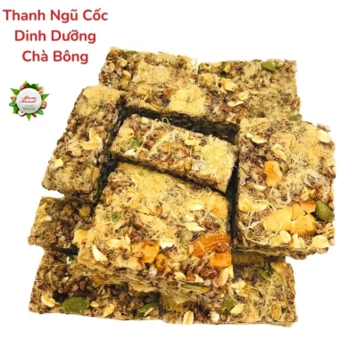 Bánh Gạo Lứt Ngũ Cốc Granola Chà Bông Thanh Dinh Dưỡng – Ăn Kiêng Giảm Cân, Giá 79.000₫ ToFood86