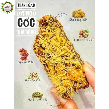 Bánh Gạo Lứt Ngũ Cốc Granola Chà Bông Thanh Dinh Dưỡng – Ăn Kiêng Giảm Cân, Giá 79.000₫ ToFood86