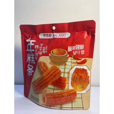 Bánh Gạo Que Kim Chi Kailinxi - Giòn Tan, Cay Nhẹ, Giá 35.000đ, Đồ Ăn Vặt 3