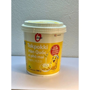 Bánh Gạo Tokpokki OFood Cốc 105g - Hàn Quốc cay ngon, đồ ăn vặt giá 41.100₫ 14