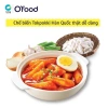 Bánh Gạo Topokki Hàn Quốc OFood 350g Combo 2,5 gói ngon dẻo, đồ ăn vặt từ gạo 6