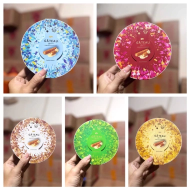Bánh Gâteau Decor Cao Cấp - Phong Cách Sang Trọng, Hàng Tết 2.026, Trưng Bày Đẹp, Giá Ưu Đãi 74.000₫