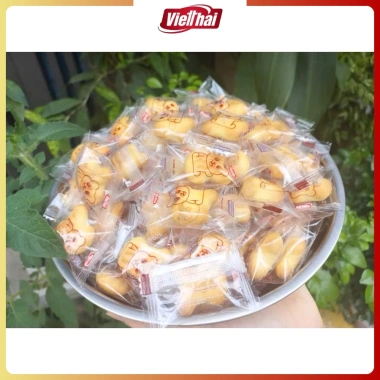 Bánh Gấu Bears Việt Thái 4 vị nhân kem sữa, socola, dâu – cake quy siêu ngậy, vỏ giòn rụm, giảm giá 48k