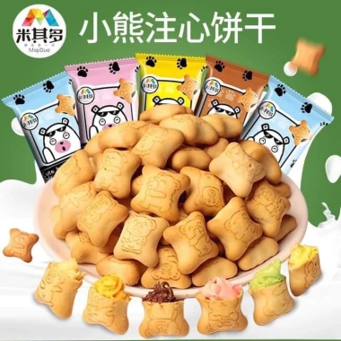 Bánh Gấu Nhân Kem Choco Bear - Nhiều Vị Thơm Ngon, Giòn Rụm, Giá 59.500 VND 7