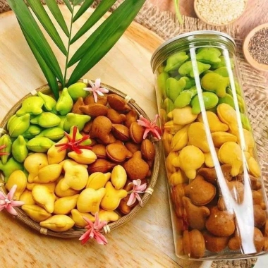 Bánh Gấu Nhân Kem Mix 3 Vị 430g - Ngọt Mềm Hấp Dẫn, Giá chỉ 68.999đ