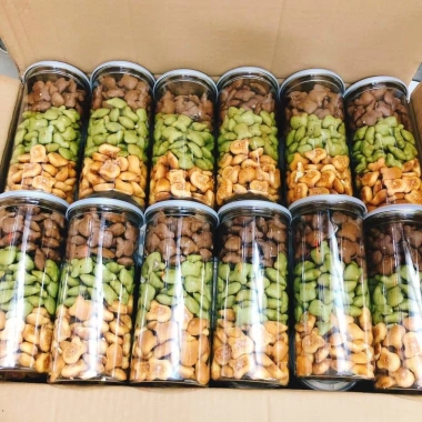 Bánh Gấu Nhân Kem Mix 3 Vị 430g - Ngọt Mềm Hấp Dẫn, Giá chỉ 68.999đ
