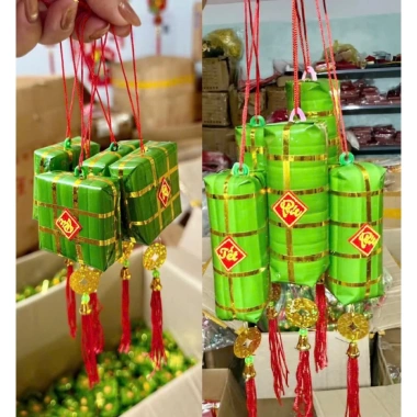 Bánh giò & bánh chưng đặc treo trang trí decor - Giá chỉ 15.000₫, giảm mạnh