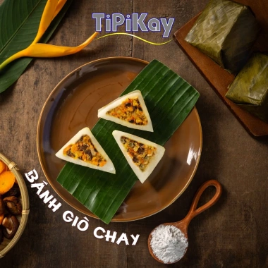 Bánh Giò Chay Hỏa Tốc HCM Đông Lạnh 320g (2 cái) - Giá chỉ 40.000đ TiPiKay