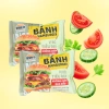 Bánh Hamburger Ăn Liền BAOBEIDIDAI Vị Gà Orleans, Bò Tiêu Đen, Heo Cay, Không Chiên Dầu - Kim Thịnh Food 5